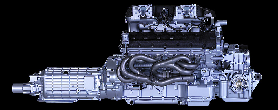 Lamborghini-Motor, photographiert von Marc Stantien